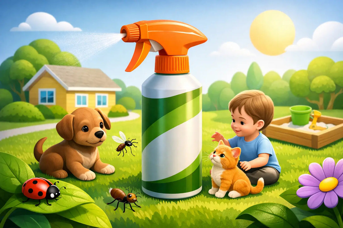 Safe for Kids and Pets Bug Spray?